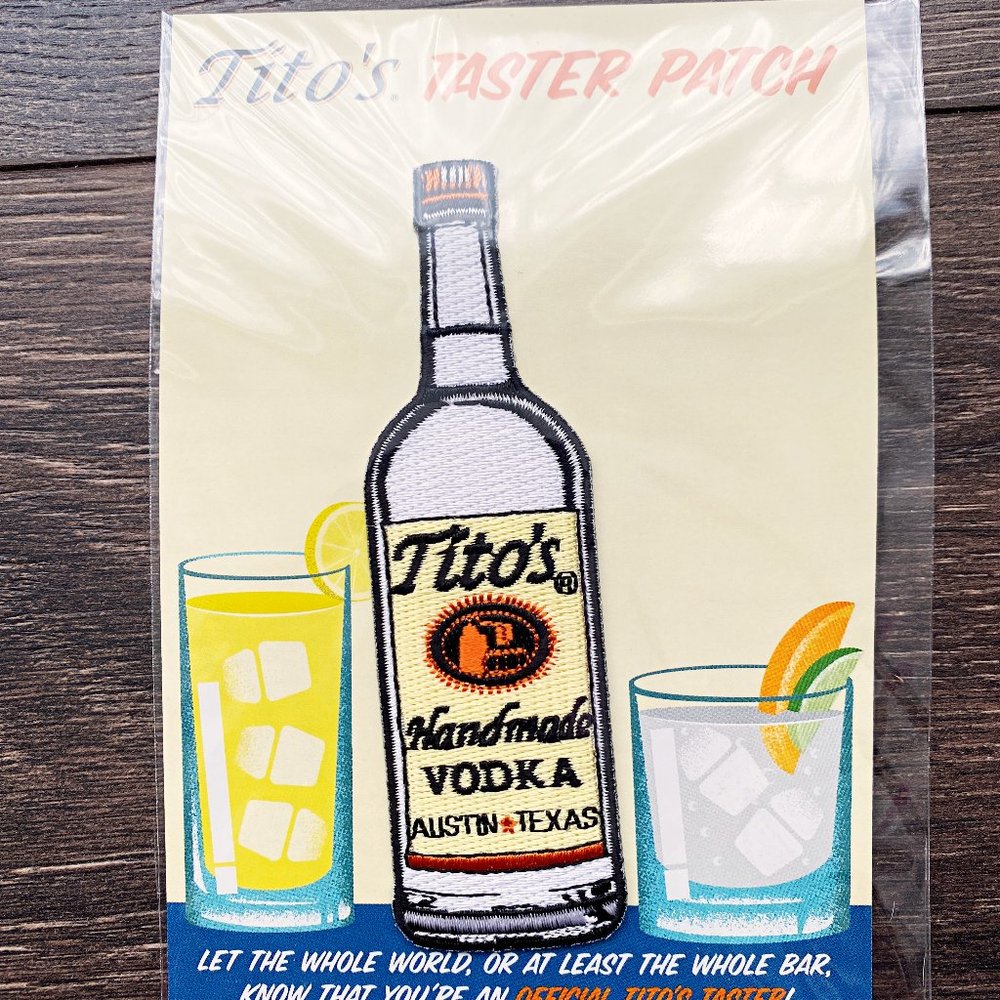 Tito's Iron On Patch